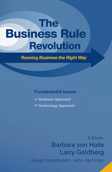 The Business Rule Revolution