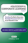 #SUCCESSFUL CORPORATE LEARNING tweet Book05