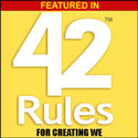 Featured in 42 Rules for Creating We